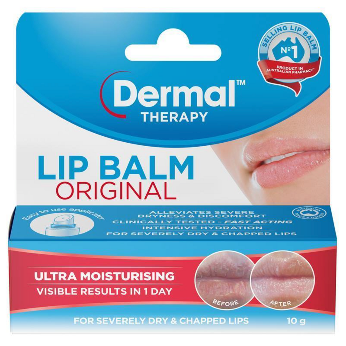 Dermal Therapy Original Lip Balm オーストラリア 集中リペアリップバーム 10g
