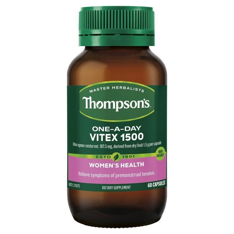 Thompson’s Vitex 紐西蘭湯普森 聖潔莓 1500mg 60粒