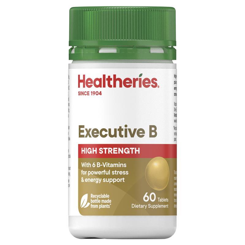 Healtheries Executive B,活力B群高效錠 60粒