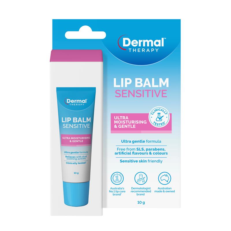 Dermal Therapy Lip Balm Sensitive 澳洲德美樂 敏感護唇膏 10g