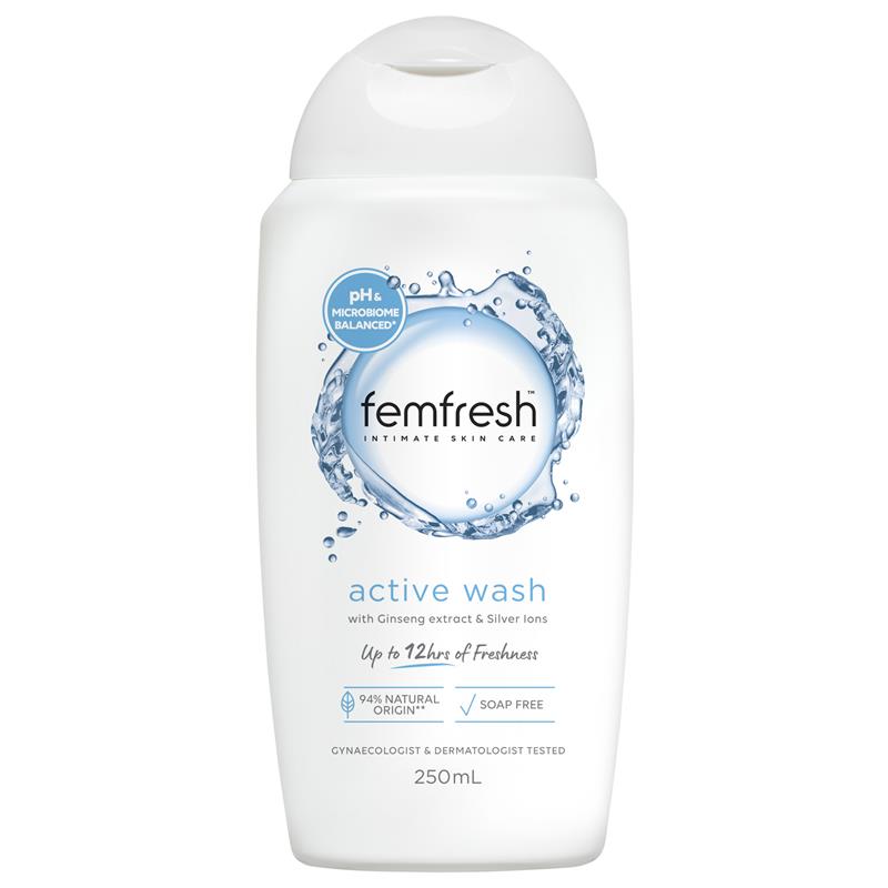 Femfresh Active Wash 私密護理潔膚露 250mL