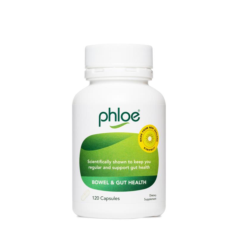 Phloe Bowel & Gut Kiwifruit Extract,紐西蘭奇異果,腸道健康益生元 膠囊 120粒