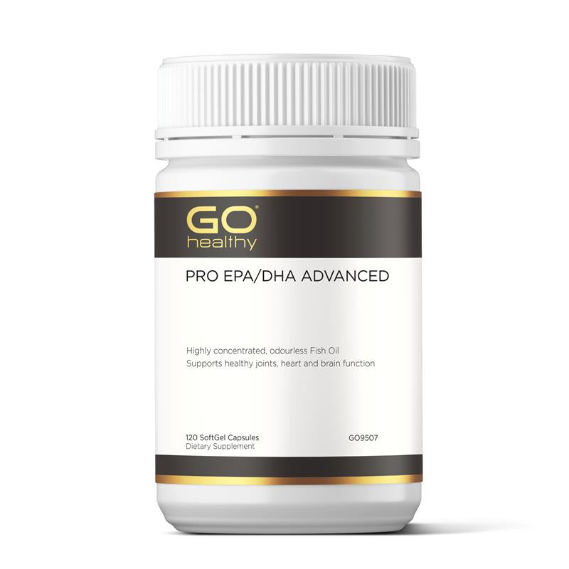GO Healthy Pro EPA/DHA Advanced, High-Concentration 120 Softgel Capsules