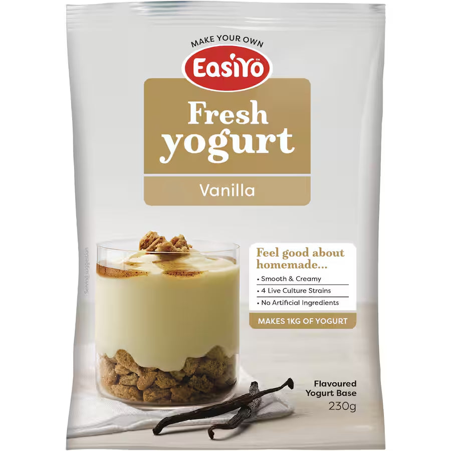 EasiYo Yogurt Base 紐西蘭 自製優格粉 (香草) 230g