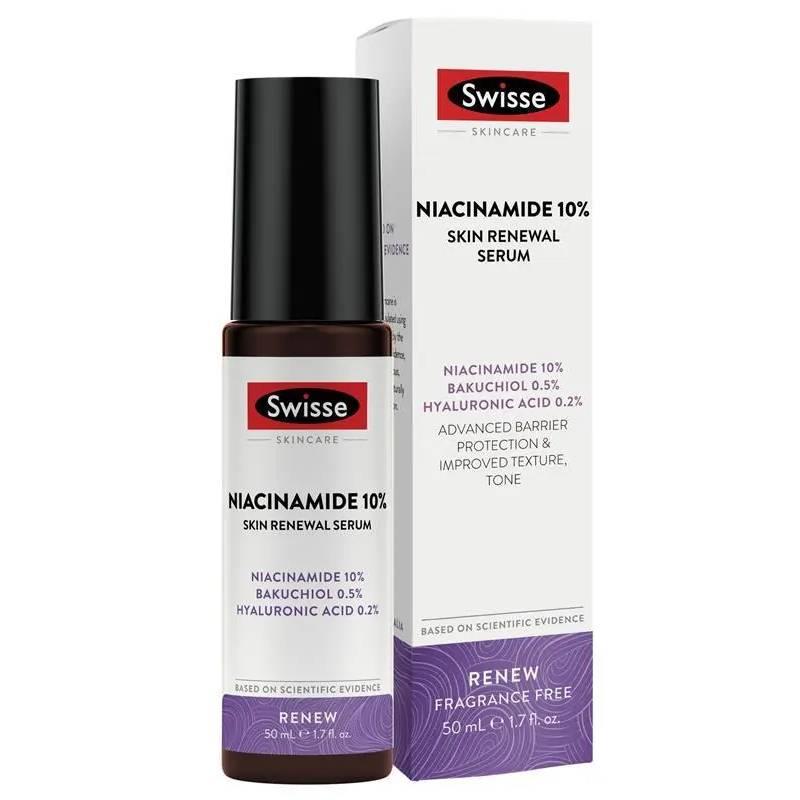 Swisse Skincare Niacinamide 10% Skin Renewal Serum 菸鹼醯胺修護精華 50ml