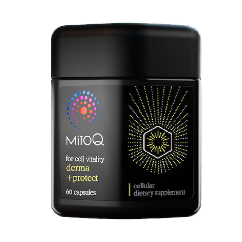 MitoQ derma + protect ニュージーランド細胞テクノロジー ホワイトニングカプセル 60粒