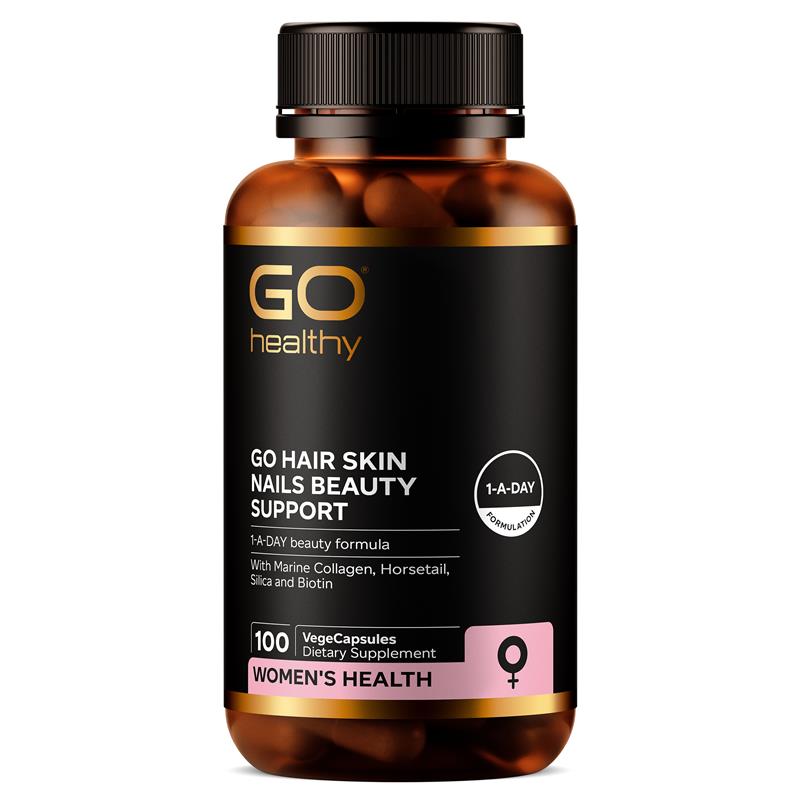 Go Healthy Hair Skin Nails,紐西蘭高之源,膠原蛋白膠囊 100粒