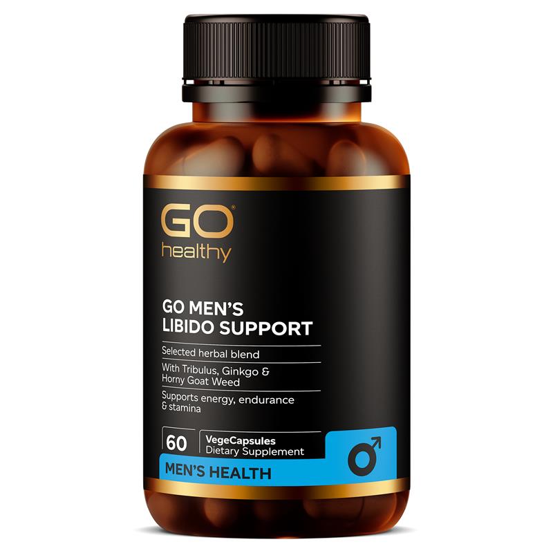 Go Healthy Men’s Libido Support,紐西蘭高之源,男性活力膠囊 60粒