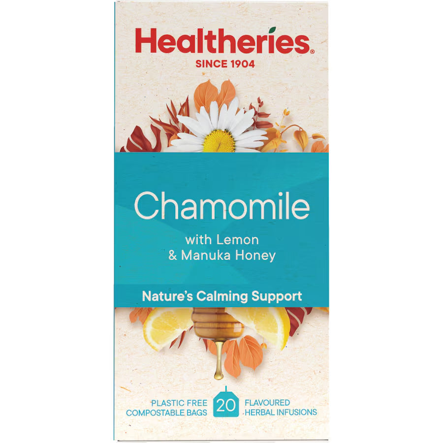 Healtheries Chamomile with Lemon Manuka Honey 20 Bags