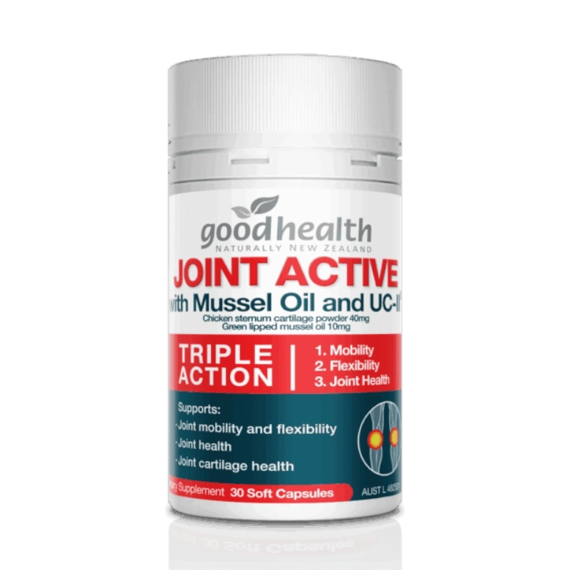 Good Health Joint Active,紐西蘭好健康,骨膠原含青口油與UC-II膠原 30粒