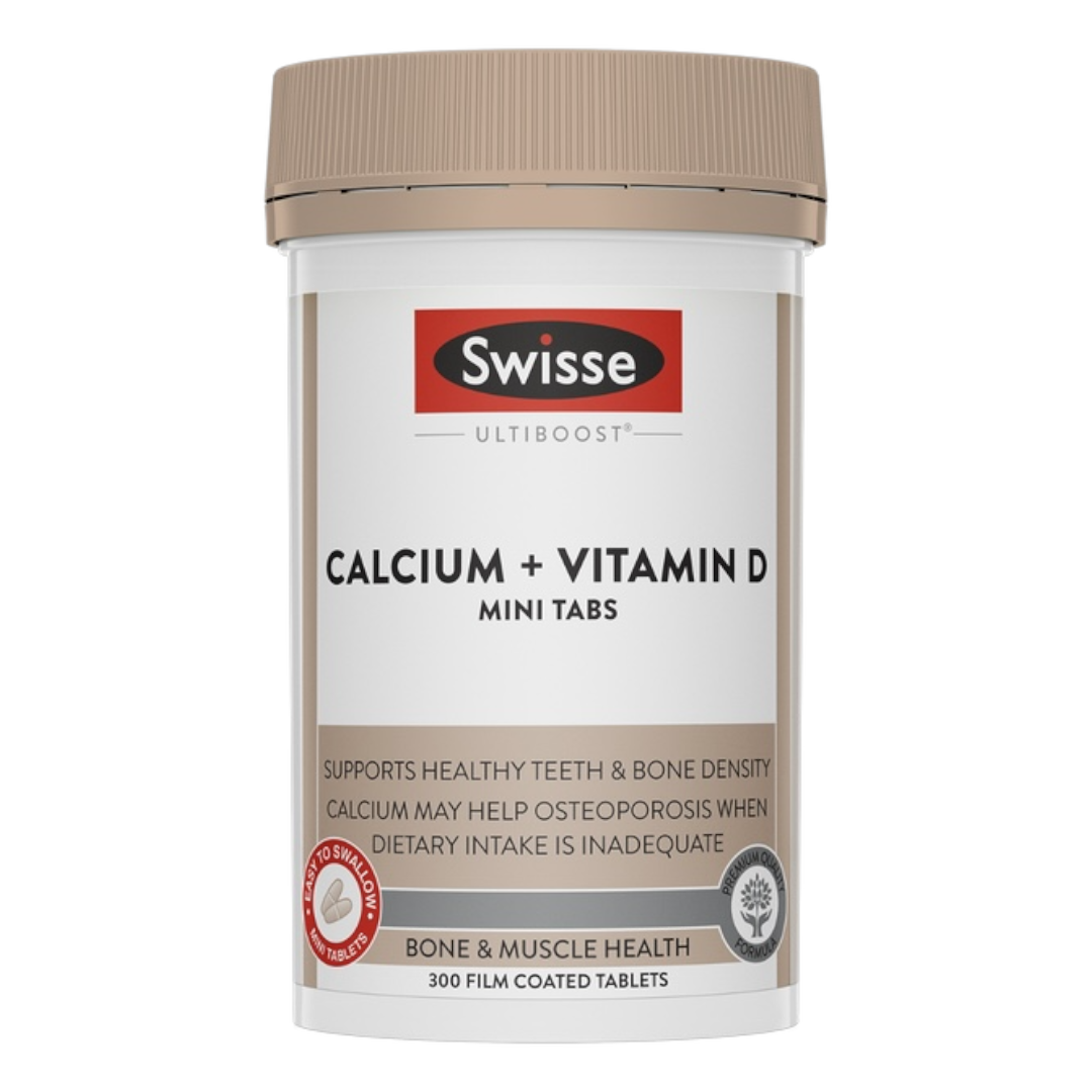 Swisse Calcium + Vitamin D 300 Tablets