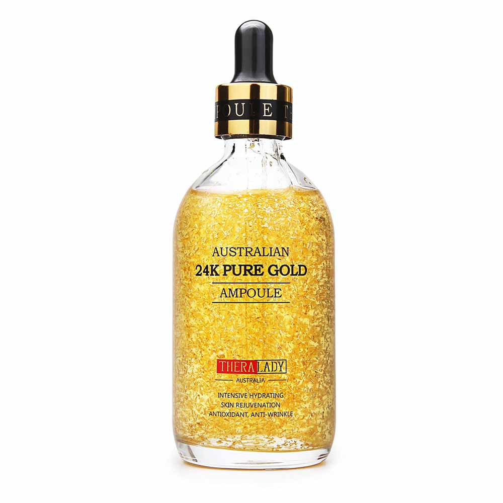 Thera Lady 24K Pure Gold Ampoule 24K黃金面部精華液 100ml