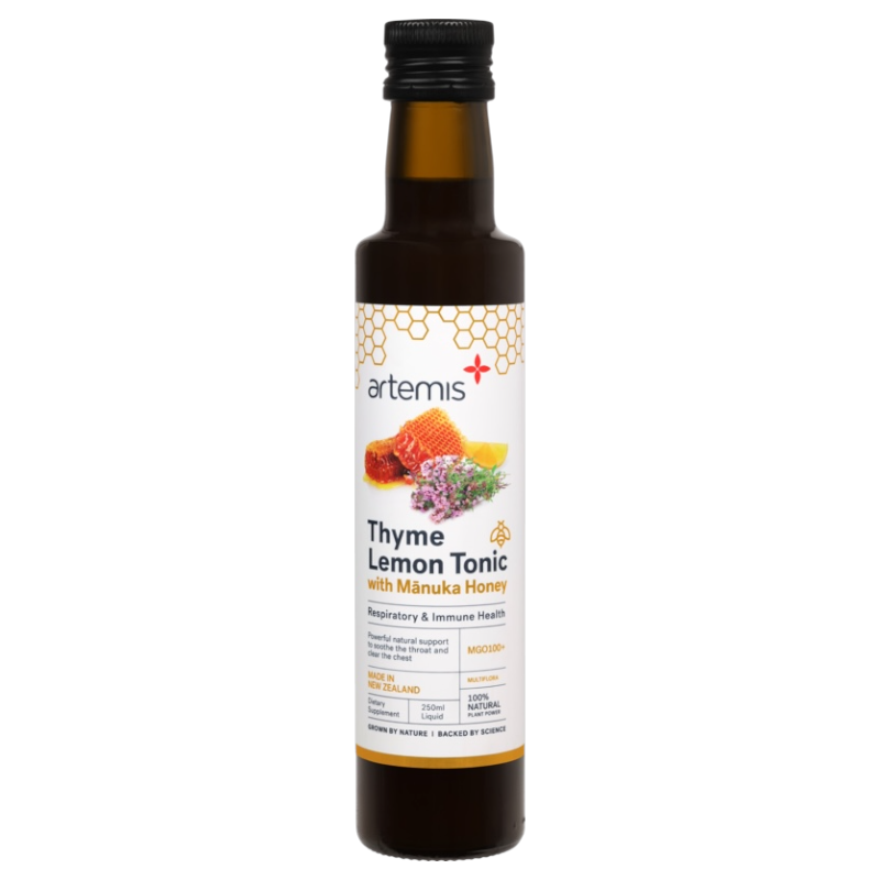 Artemis 紐西蘭 百里香檸檬滋養液 + 麥蘆卡蜂蜜 250ml