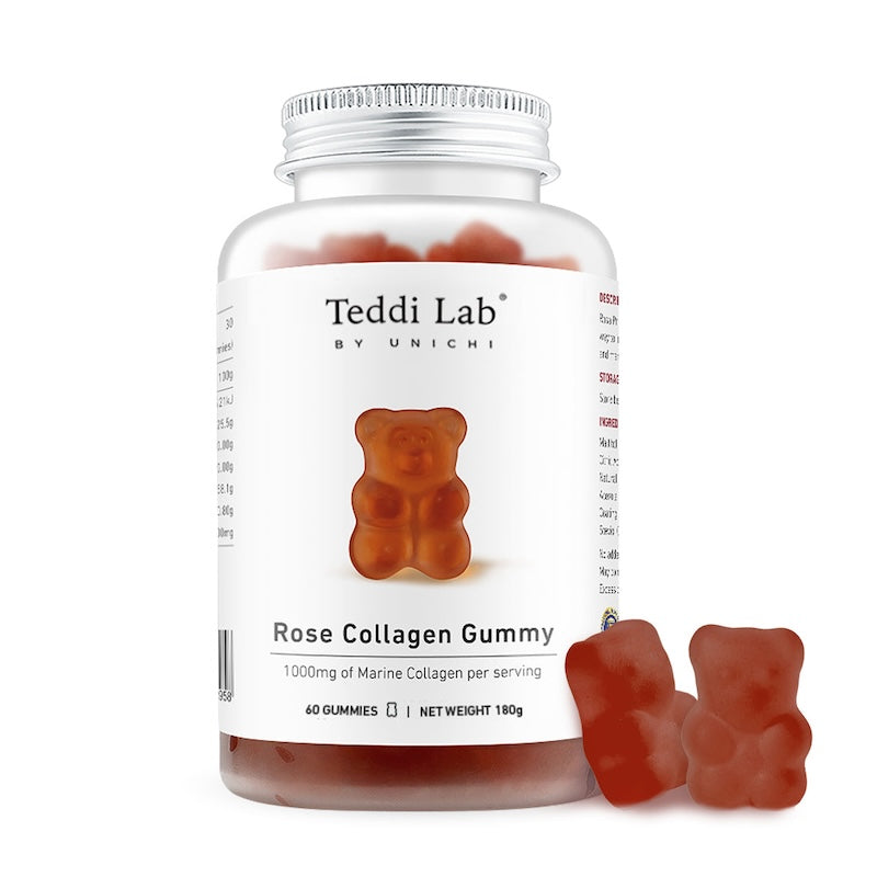 Unichi Rosehip Collagen Bear Gummies 60 Gummies