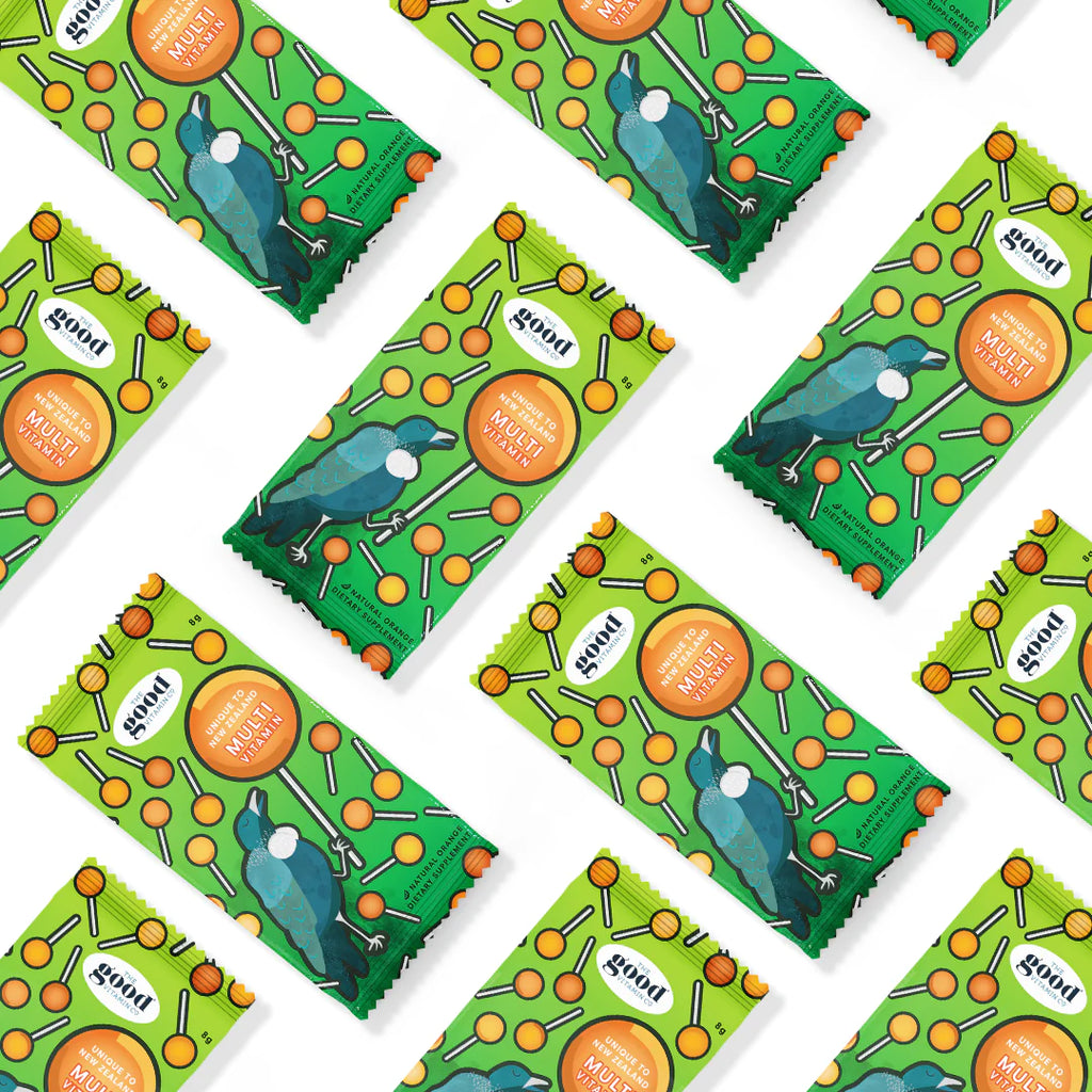 The Good Vitamin Co Kids Good Multi Pops,兒童綜合維他命棒棒糖 12入