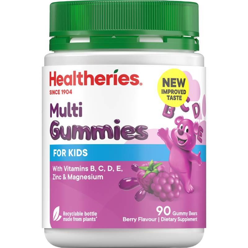Healtheries Kids Multi Gummies,兒童綜合維他命軟糖 90粒 莓果口味