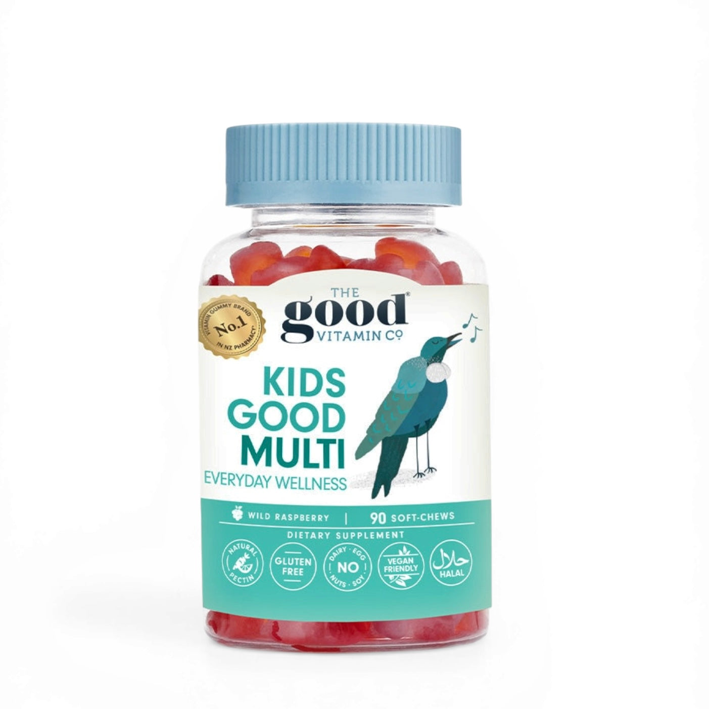 The Good Vitamin Co Kids Good Multi Raspberry 90 Gummies