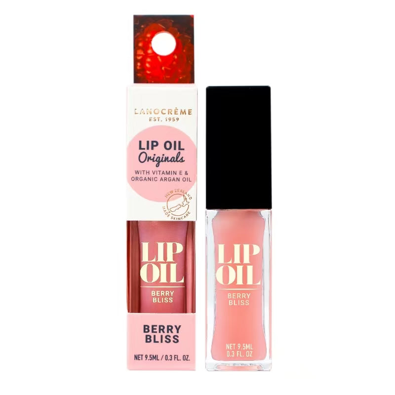 Lanocrème Lanolin Originals Berry Burst Lip Oil with Vitamin E,維他命E保濕亮澤唇油 9.5ml