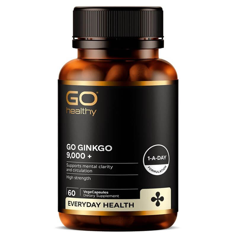 Go Healthy Ginkgo 9000+,紐西蘭高之源,銀杏膠囊 60粒