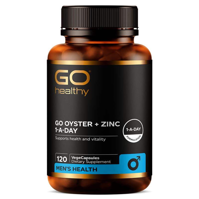 Go Healthy 紐西蘭高之源 生蠔+鋅膠囊 120粒