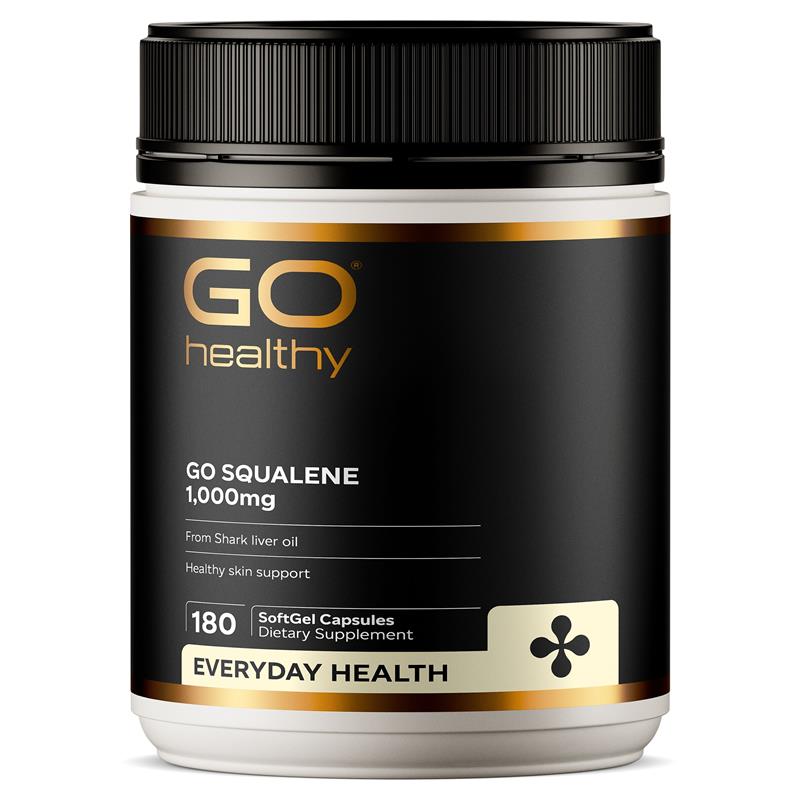 Go Healthy Squalene 紐西蘭高之源,角鯊烯膠囊 180粒