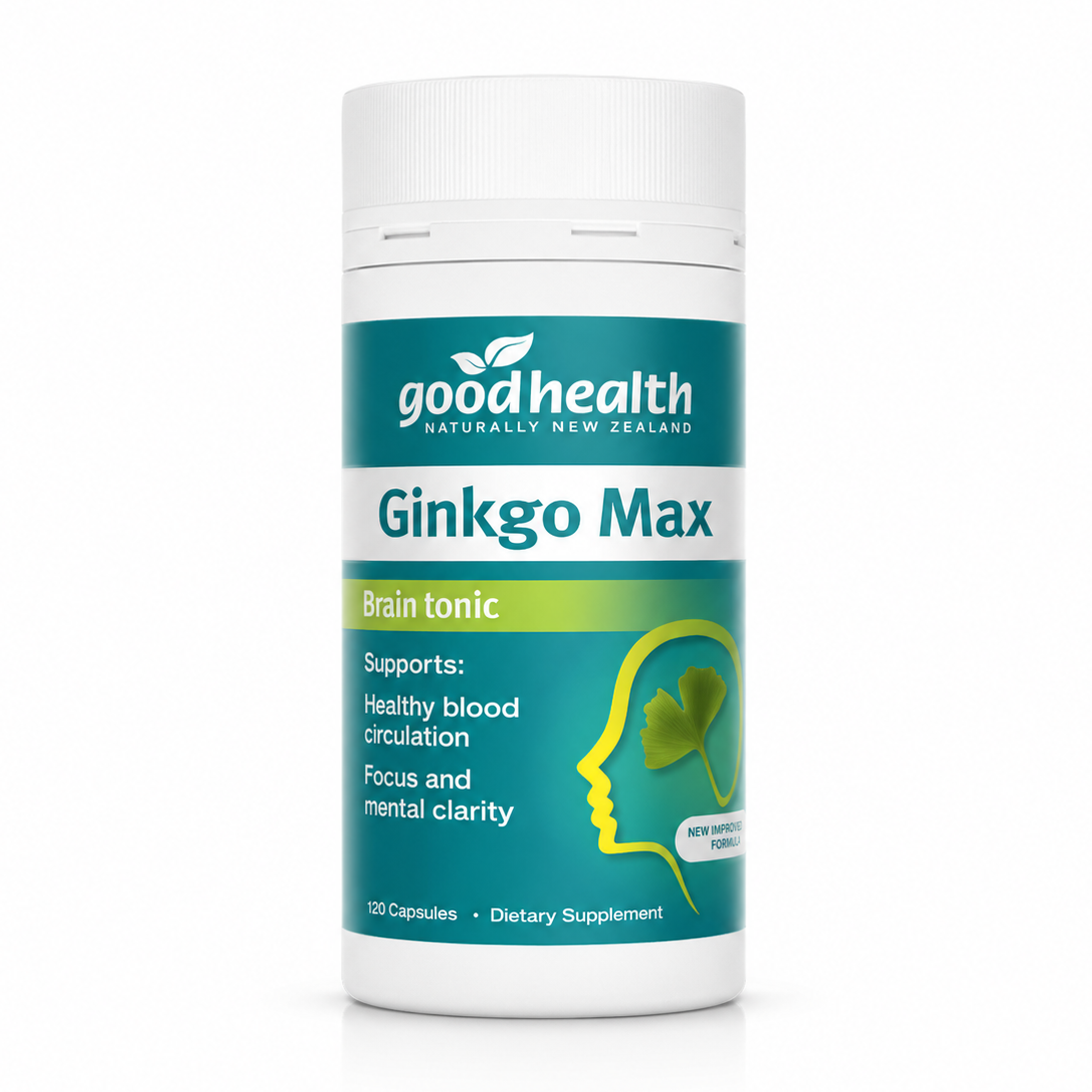 Good Health Ginkgo Max 120 Capsules