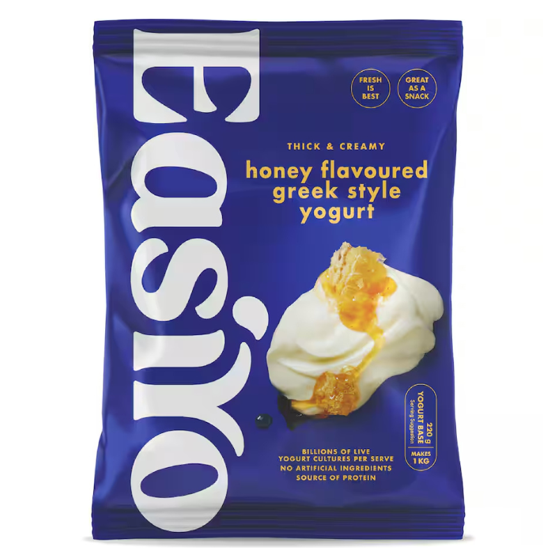 EasiYo Greek Style Honey Flavoured Yogurt 紐西蘭自製優格 蜂蜜風味希臘式優格粉 220g