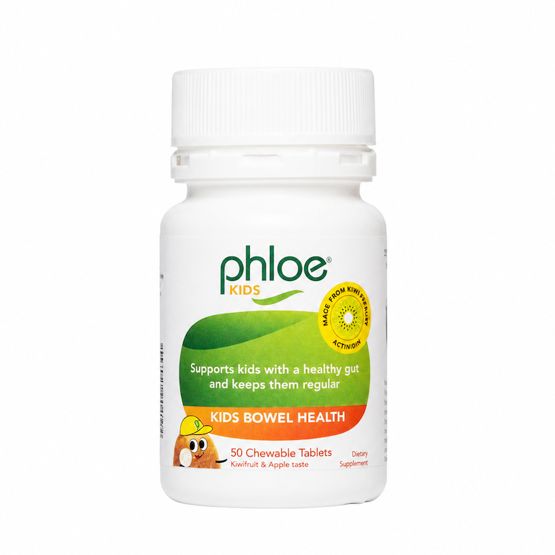 Phloe Kiwi Gut Health Kids Prebiotic 50 Chewables