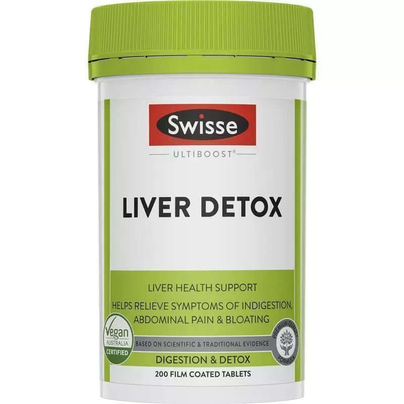 Swisse Liver Detox 澳洲,奶薊草護肝片護肝寶 200粒