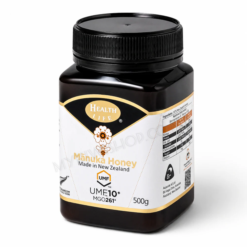 Watermarked - Health Life Manuka Honey UMF10+ MGO261+ 紐西蘭麥蘆卡蜂蜜 500g