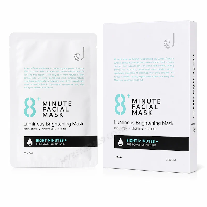 Jema Rose 8+ Minute Luminous Brightening Mask 紐西蘭8分鐘,極致亮白面膜 7片