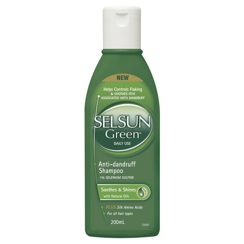 Selsun Green Soothing Anti-Dandruff Shampoo 200ml