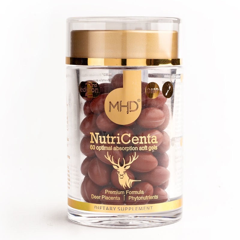 MHD NutriCenta Placenta,紐西蘭鹿胎素軟膠囊 60粒