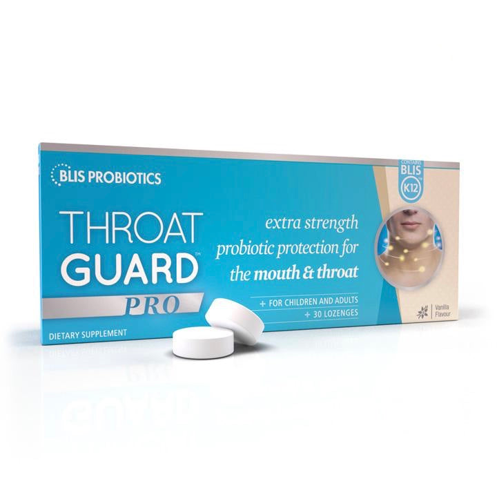Blis Probiotics Throat Guard Pro Lozenges,紐西蘭 強效咽喉守護益生菌 30粒