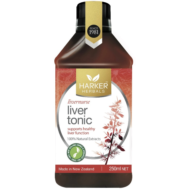 Harker Herbals Liver Tonic,紐西蘭 天然草本護肝液,250ml