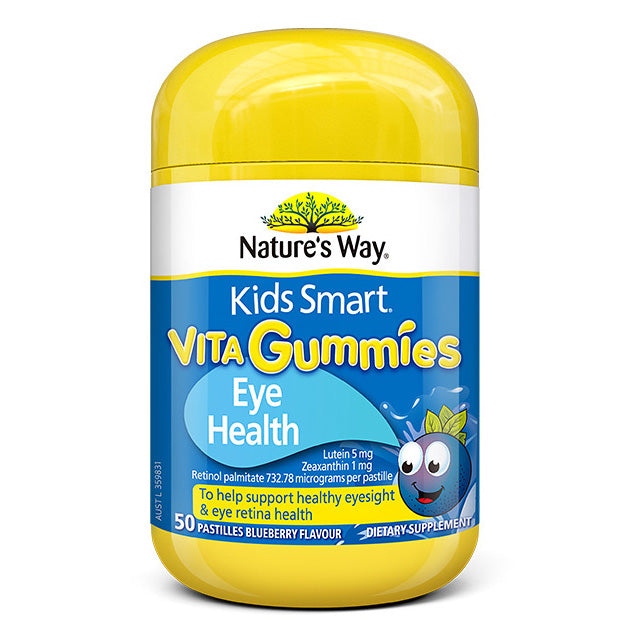 Nature’s Way Kids Smart Vita Gummies Eye Health 澳洲佳思敏 兒童葉黃素護眼軟糖 50粒