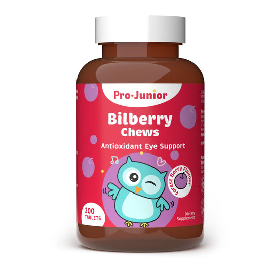 Prolife Pro Junior Bilberry，紐西蘭 兒童越橘護眼咀嚼錠，200粒