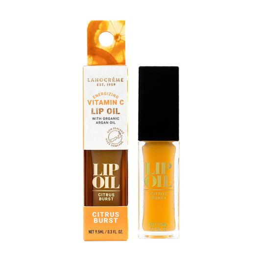 Lanocrème Lip Oil 紐西蘭蘭儂，維他命C保濕柔嫩唇油 （活力柑橘） 9.5mL