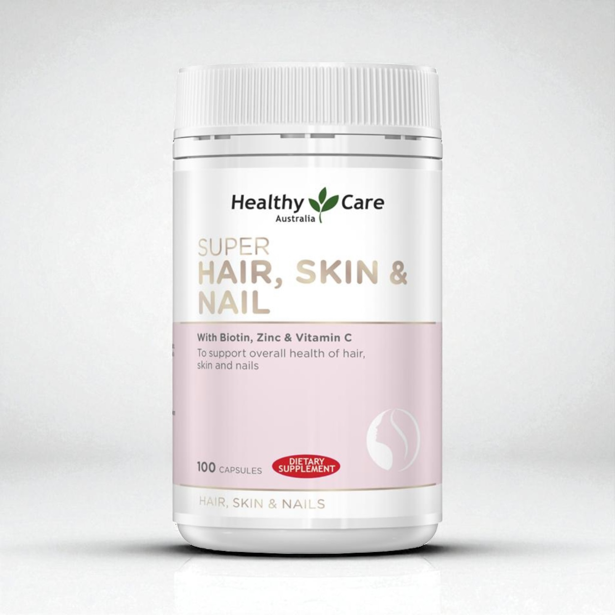 Healthy Care Super Hair, Skin & Nails Capsules 100 Capsules