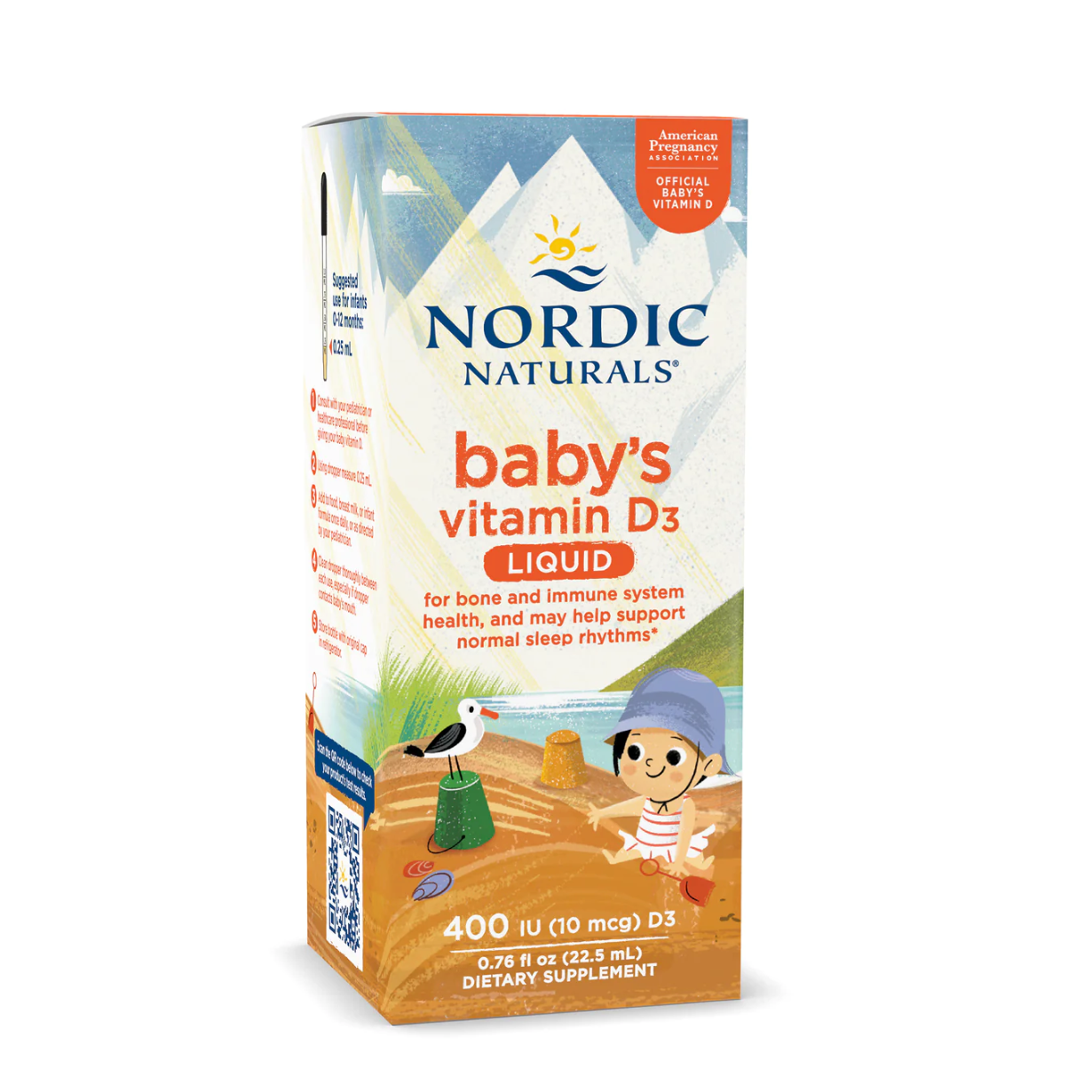 Nordic Naturals Baby's Vitamin D3 Liquid 22.5ml
