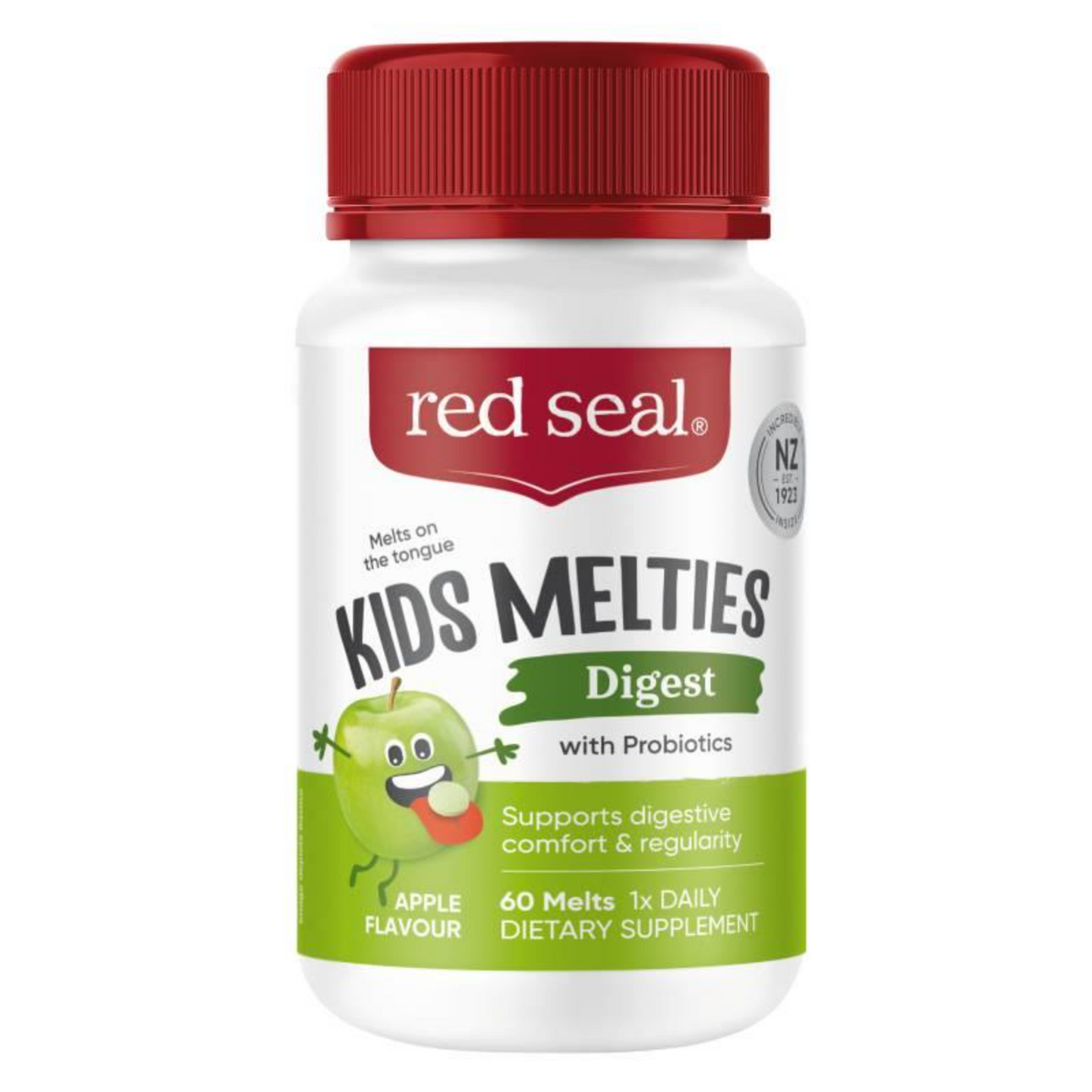 Red Seal Kids Melties Digest with Probiotics 60 Tablets