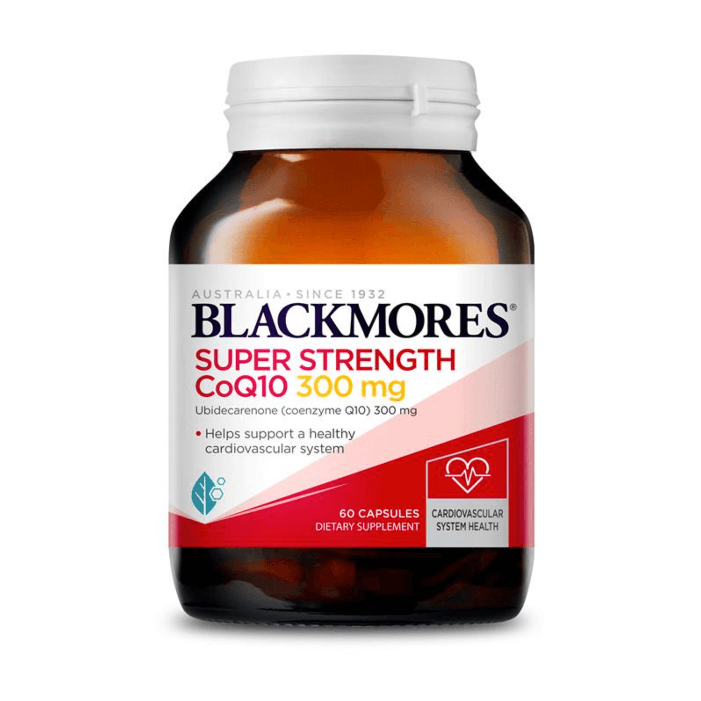 Blackmores Super Strength CoQ10 300mg 澳洲澳佳寶 強效輔酶Q10 60粒