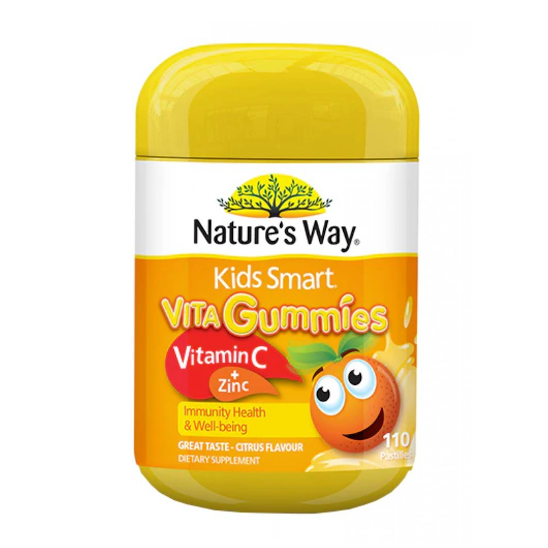 Nature’s Way Kids Smart Vita Gummies 澳洲佳思敏 兒童維生素C+鋅軟糖 110粒
