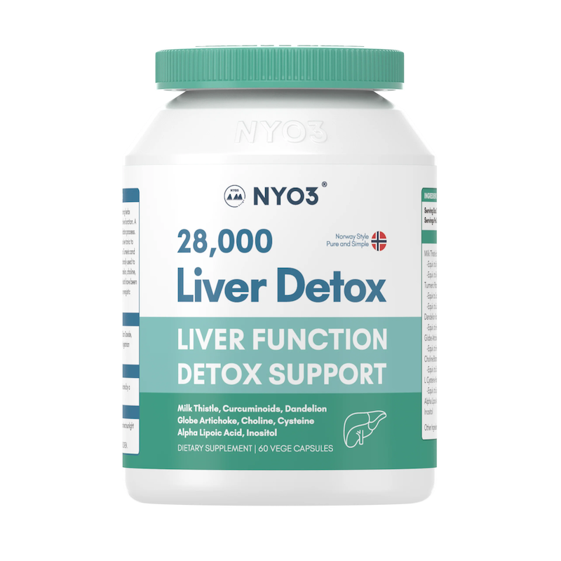 NYO3 Liver Detox 28000 奶薊草複方肝臟保養膠囊 60粒