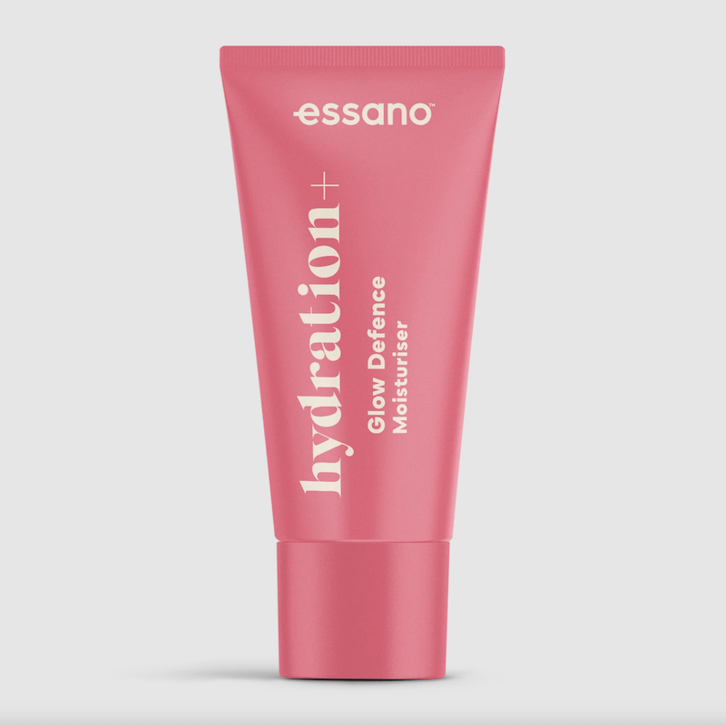 Essano、モイスチャー＋ラディアンスデイリーディフェンスモイスチャライザー、75ml