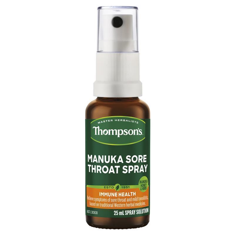Thompson's Manuka Throat Spray 25ml