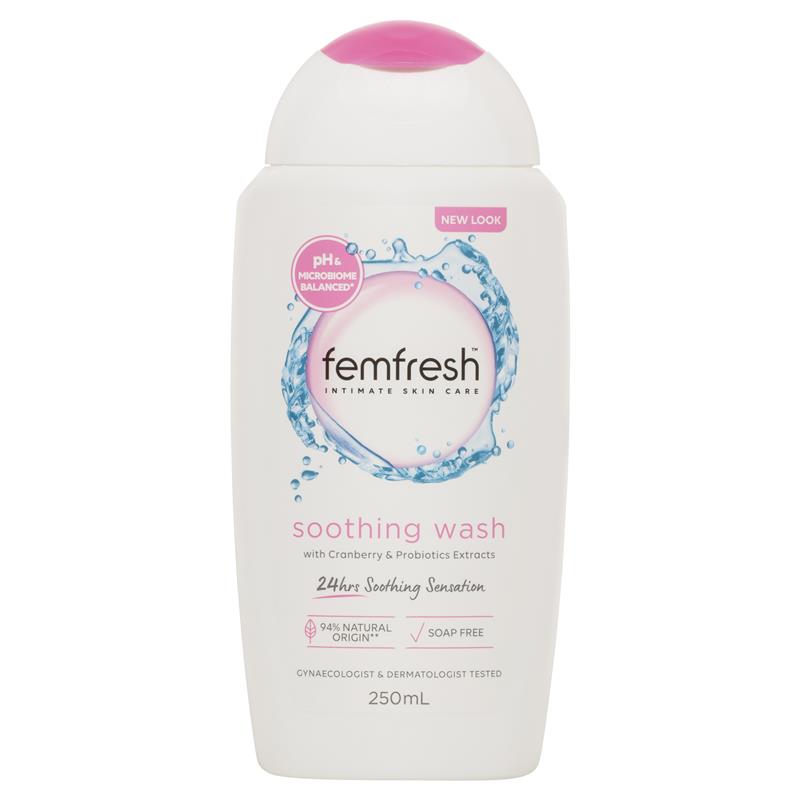 Femfresh Soothing Wash 私密護理舒緩潔膚露 250mL