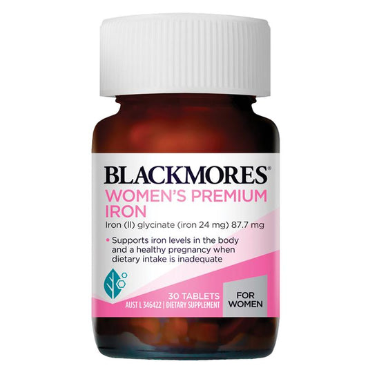 Blackmores Women's Premium Iron 澳洲澳佳寶 女性優質鐵劑 30片