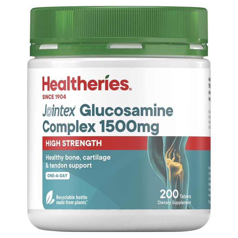 Healtheries Jointex Glucosamine Complex 1500mg，葡萄糖胺複方錠 200粒