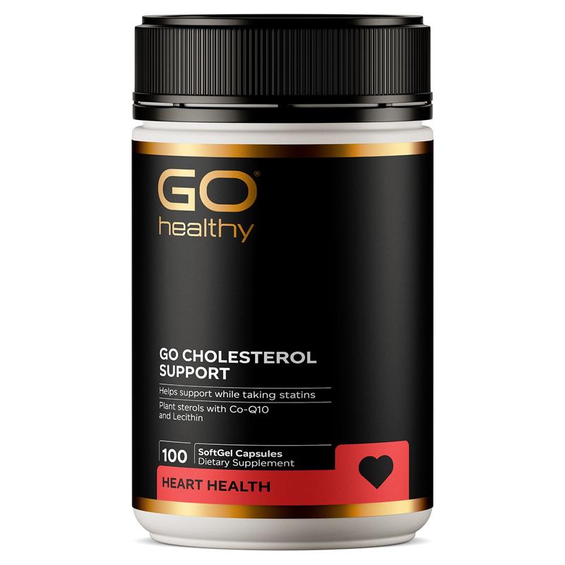 GO Healthy GO Cholesterol Support 100 Softgels